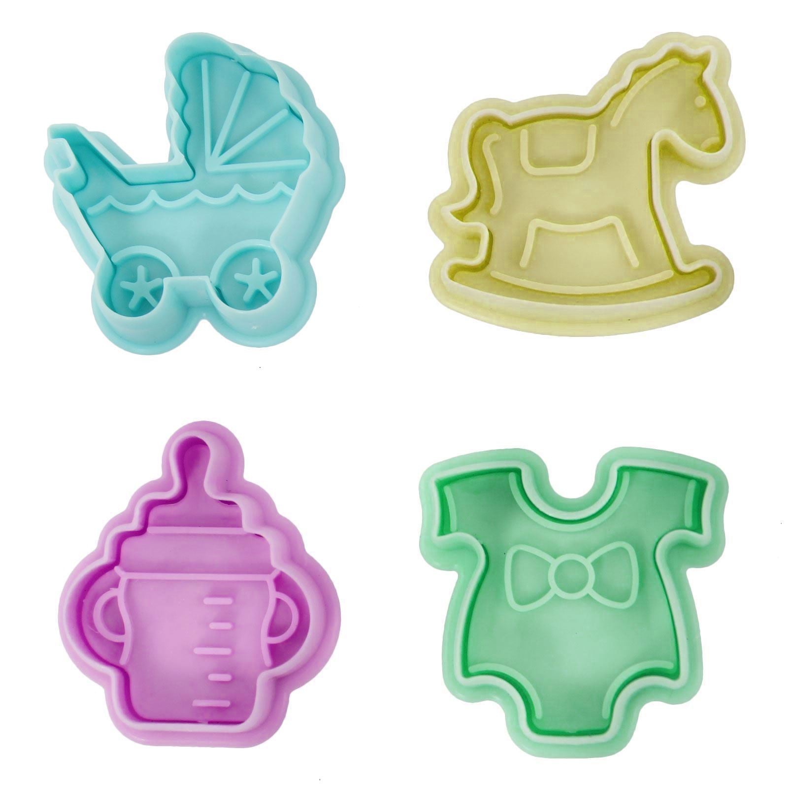 Baby Shapes Plunger Cutters Set
