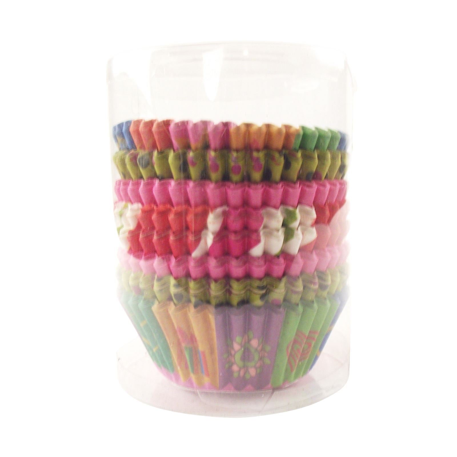 200x Assorted Paper Cupcake Cases