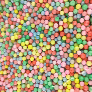 50g of Mini Multicolour Polystyrene Balls (2.5 Litres)