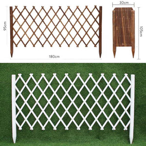 Deluxe Trellis Fence with Posts