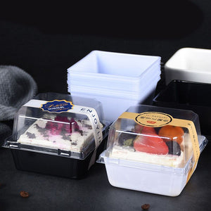 Square Cake Packaging Transparent Box