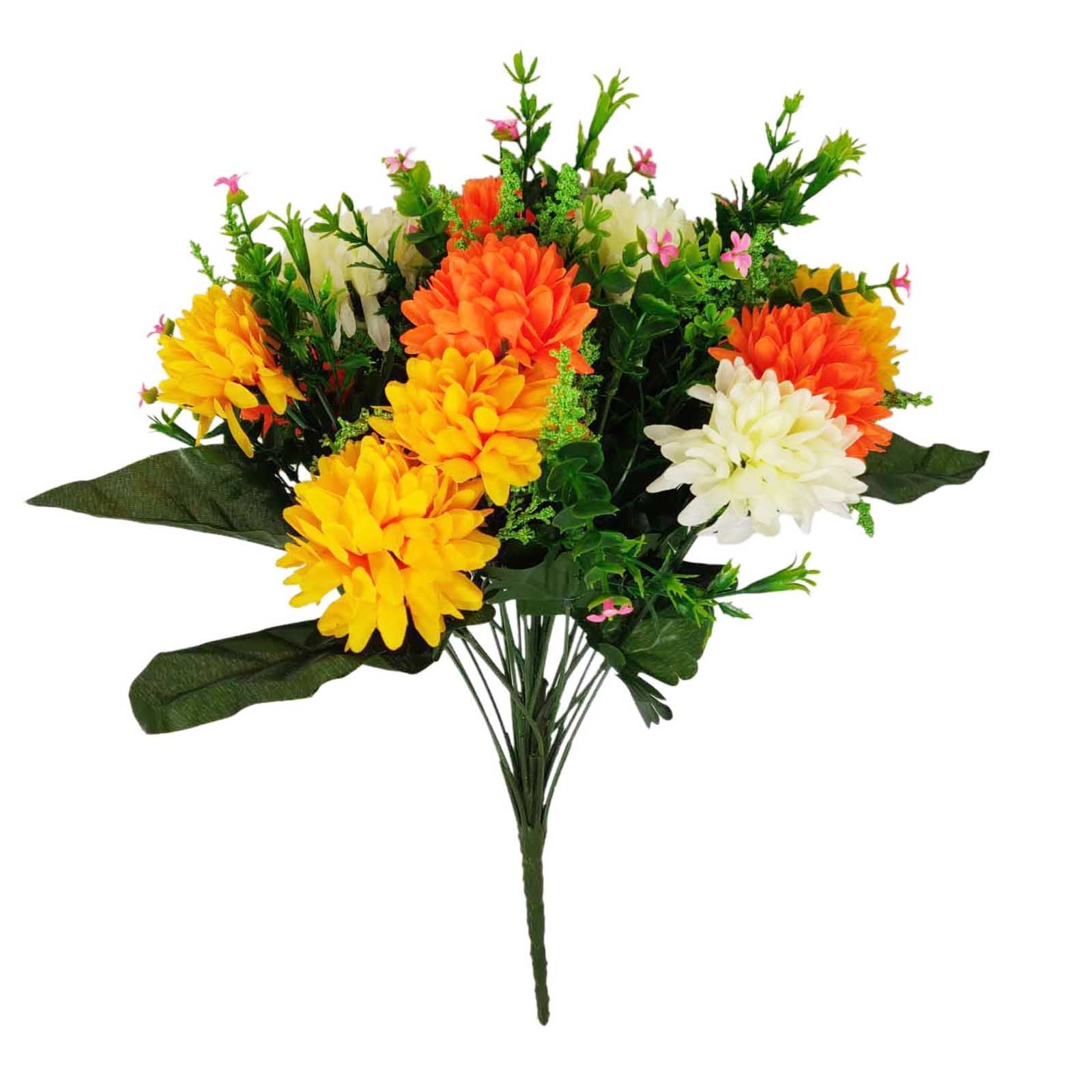 Large Spiky Mum Bush Bouquet