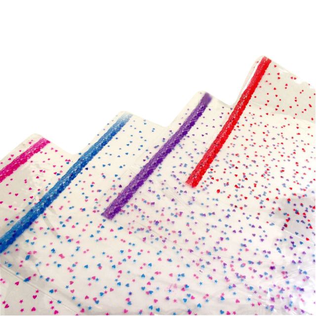 100x 30cm Printed Cellophane Bags