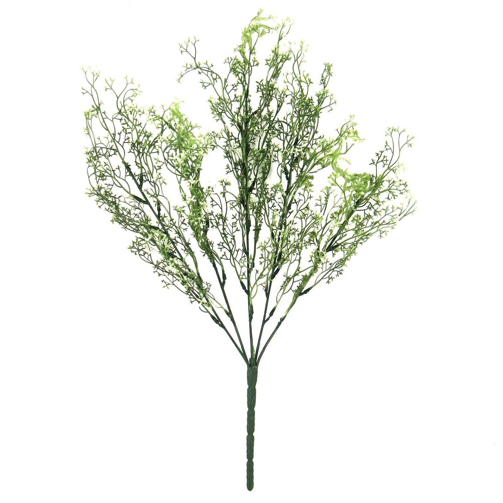 Plastic Wispy Foliage Bunches with Coloured Tips
