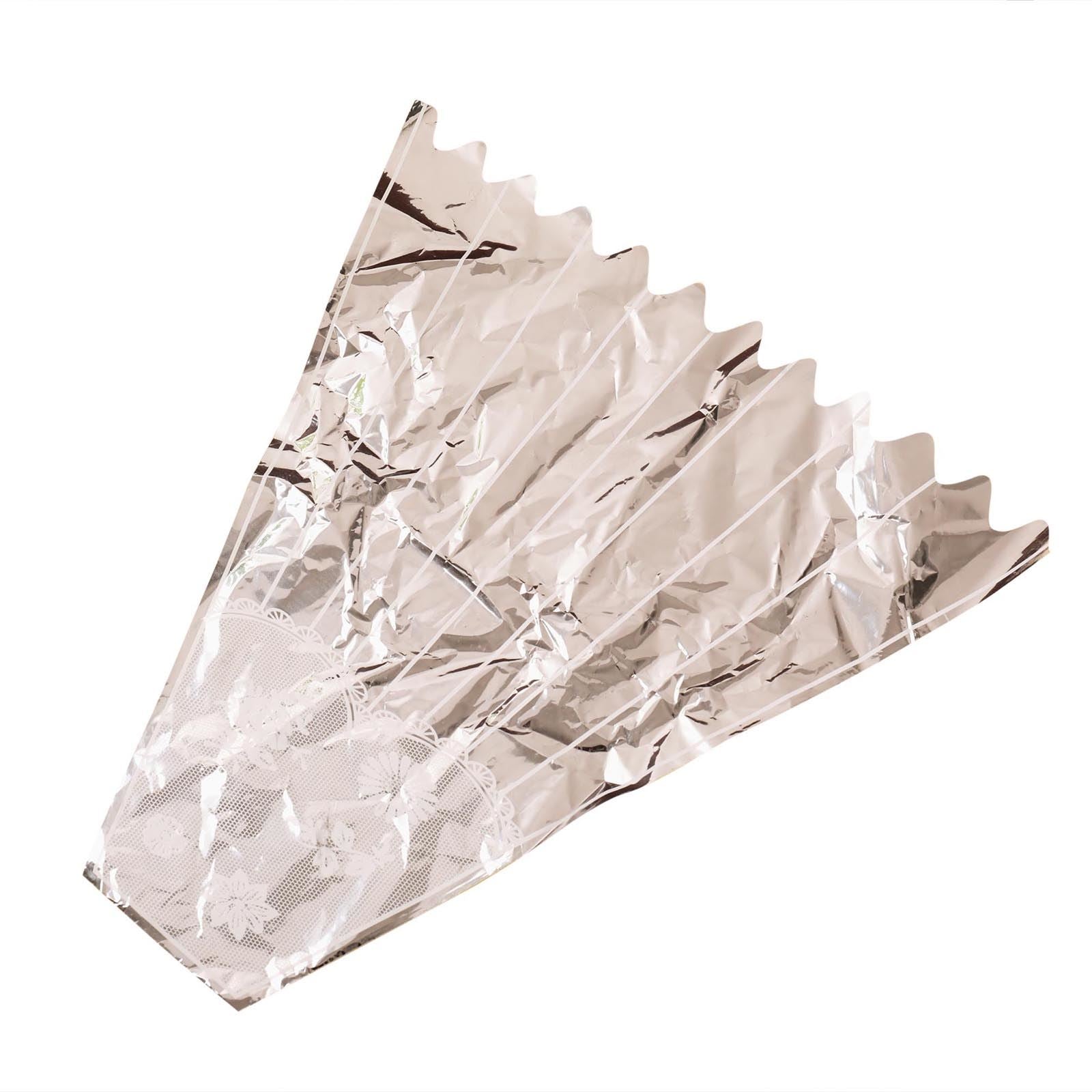 XL Metallic Bouquet Sleeve Wrap