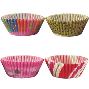 200x Assorted Paper Cupcake Cases