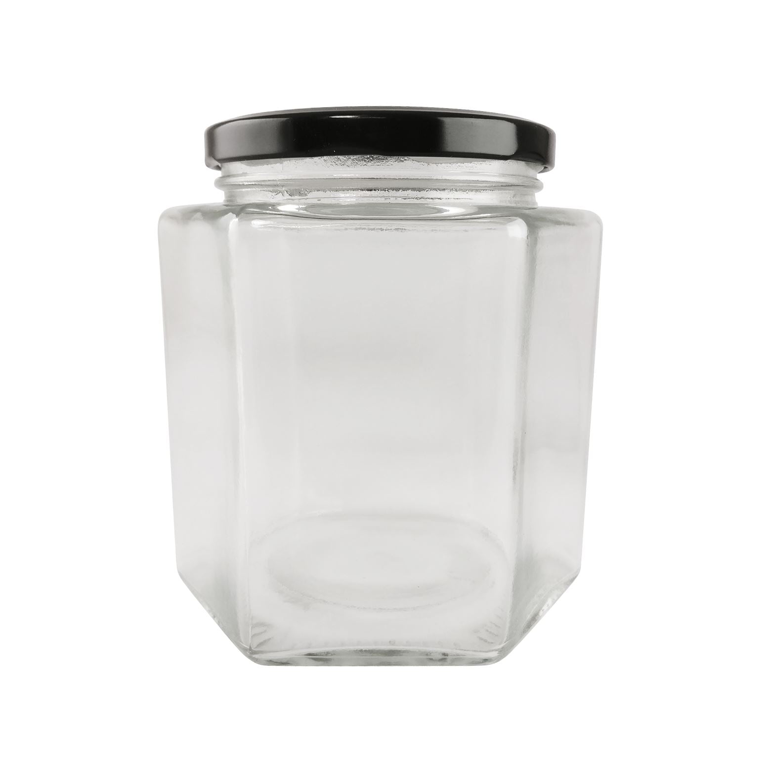 Hexagonal Screw Lid Jars