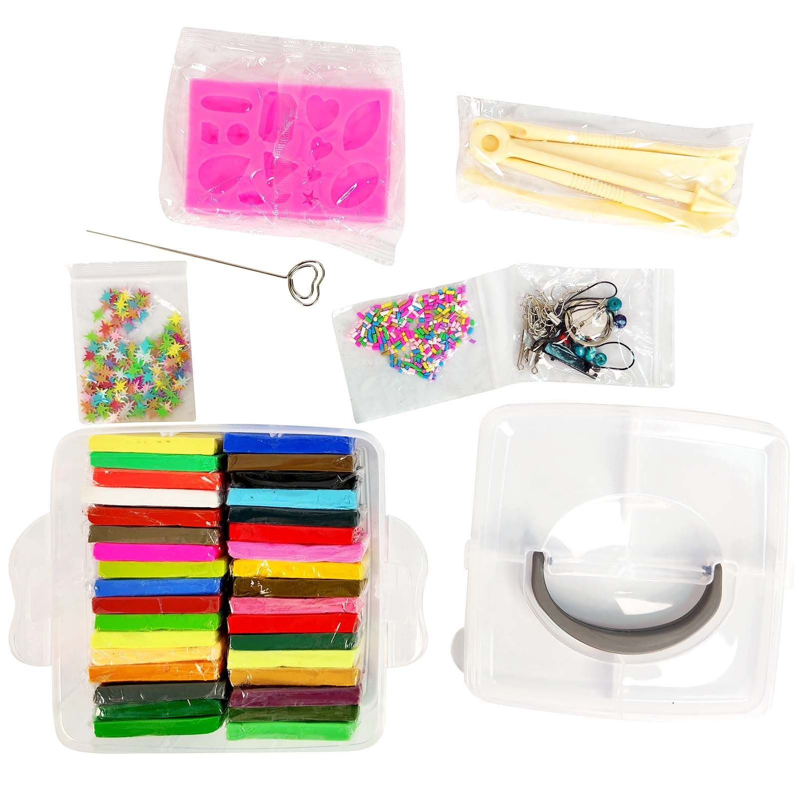 32 Piece Luxury Polymer Clay Sets
