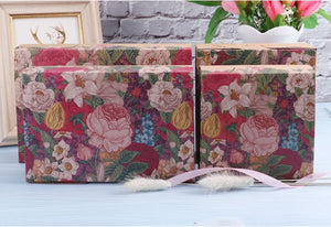 Floral Print Kraft Bake Boxes