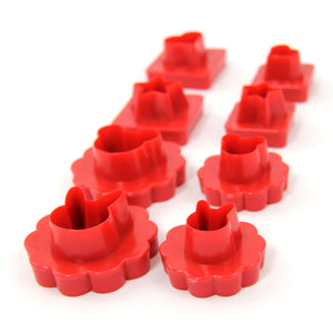 Set of 8 Double Sided Cookie Cutters