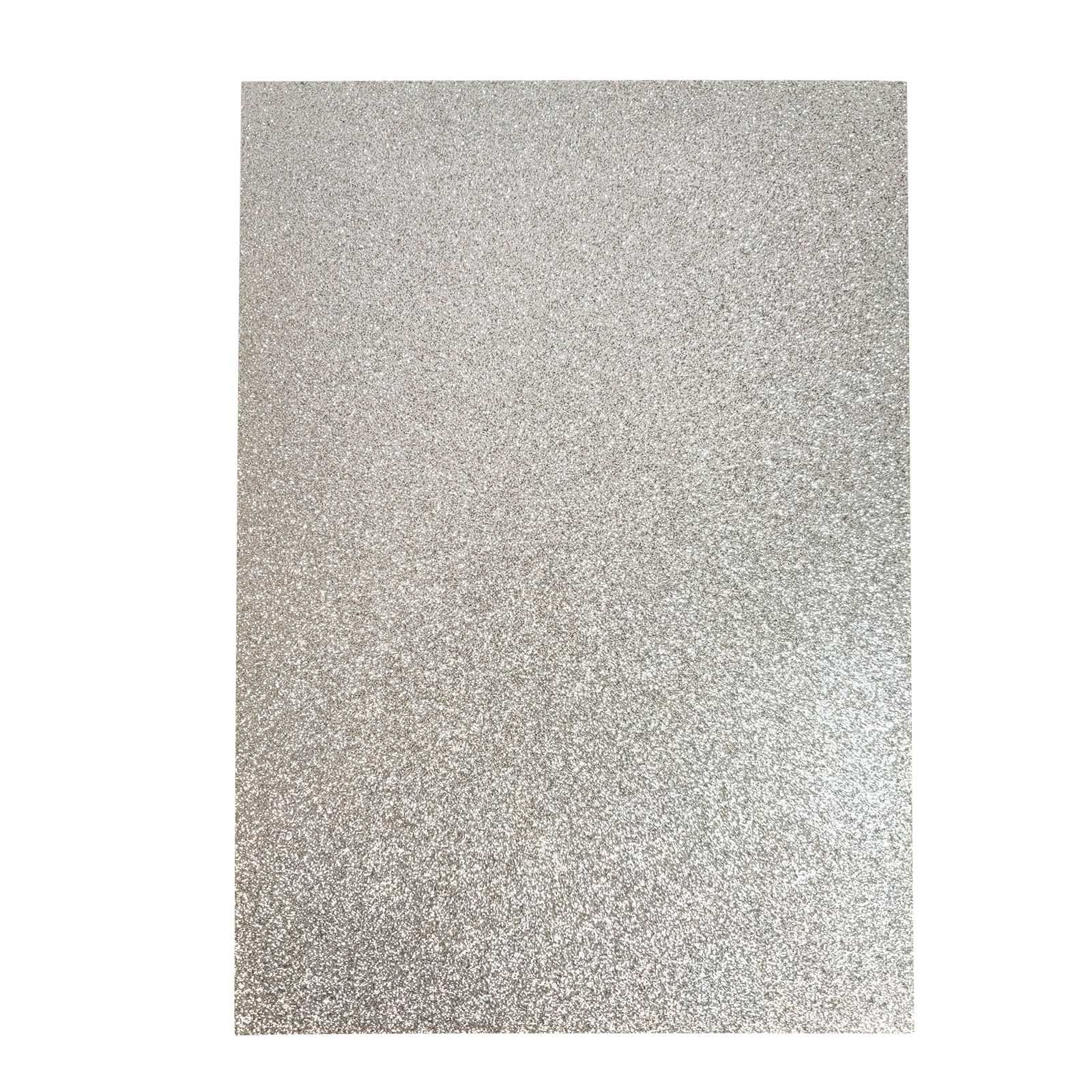 Pack of 10 350gsm Heavy Duty A4 Glitter Cards
