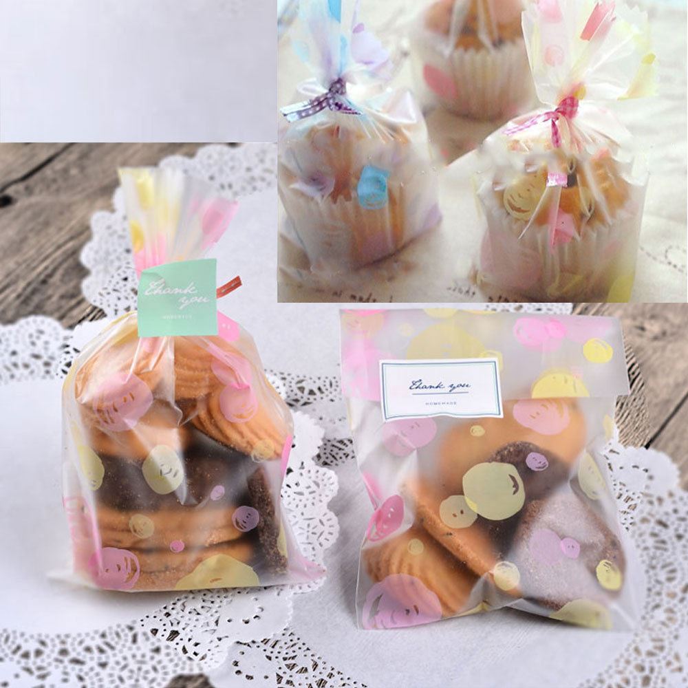 Bubble Printed Cookie Cellophane Bags