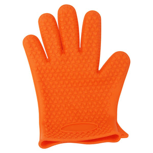 Heat Resistant Silicon Oven Mitts Basics (No Lining)