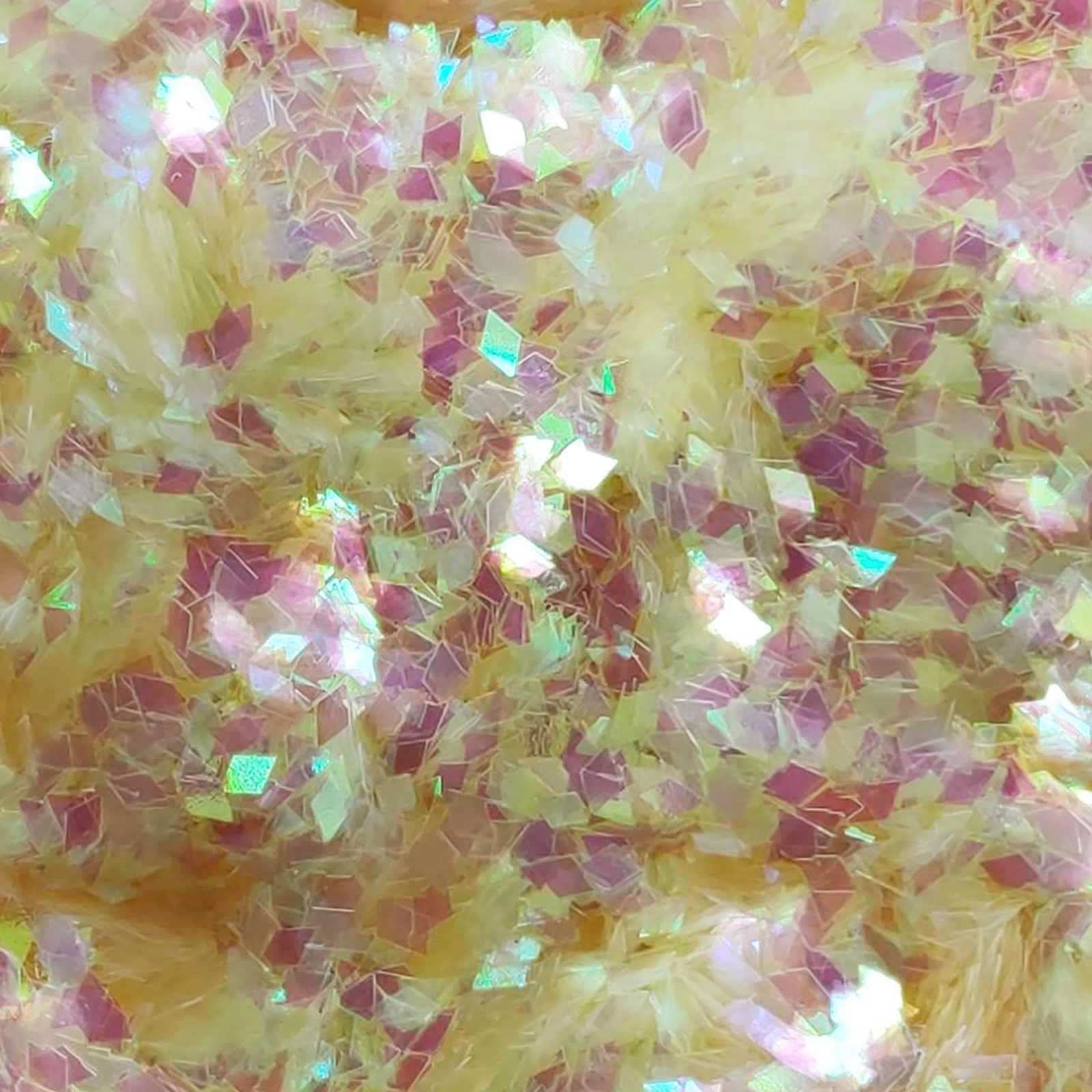 Glitter Elements - Iridescent Cream - 2mm Diamond