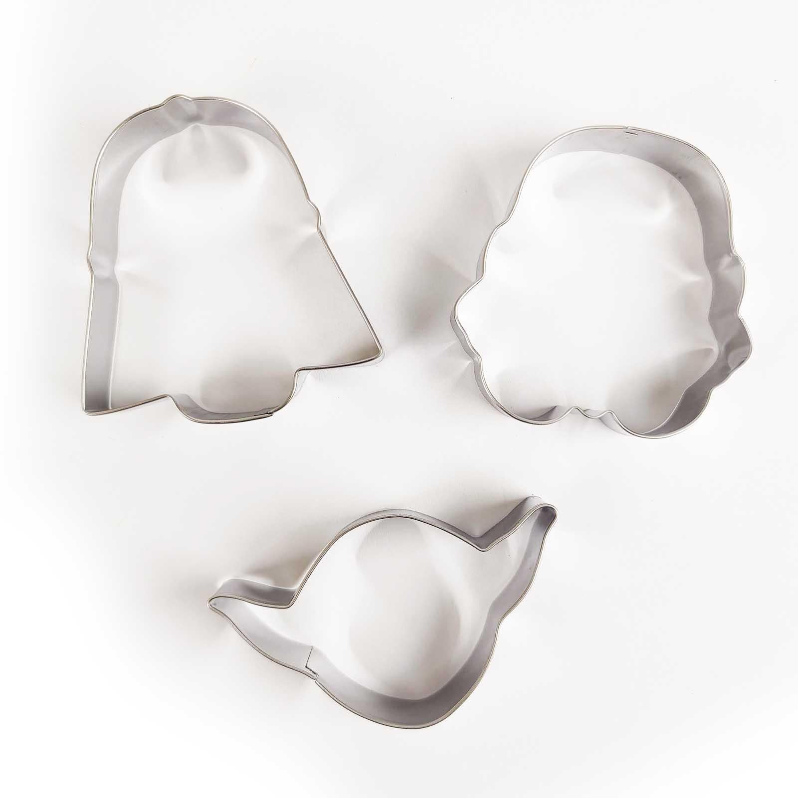 Set of 3 Star Wars Cookie Cutters