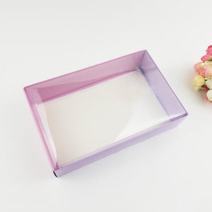 Clear Top Short Cake and Bake Boxes - Transparent Gift Packaging Box
