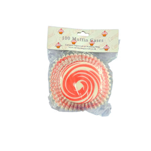 Patterned Paper Cupcake Cases - Muffin Baking Over Cups Wholesale