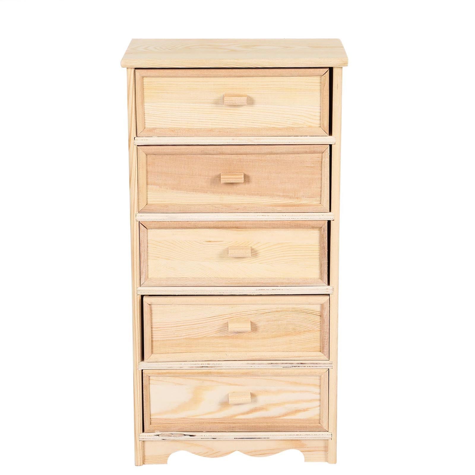 Real Wood Trinket Organizing Drawers