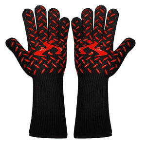 Pair of Extreme Heat-Resistant 800c Gloves