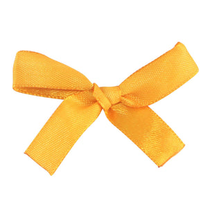 9x Pack of 25 Classic 10mm Satin Ribbon Bows - Set of 8 Colours
