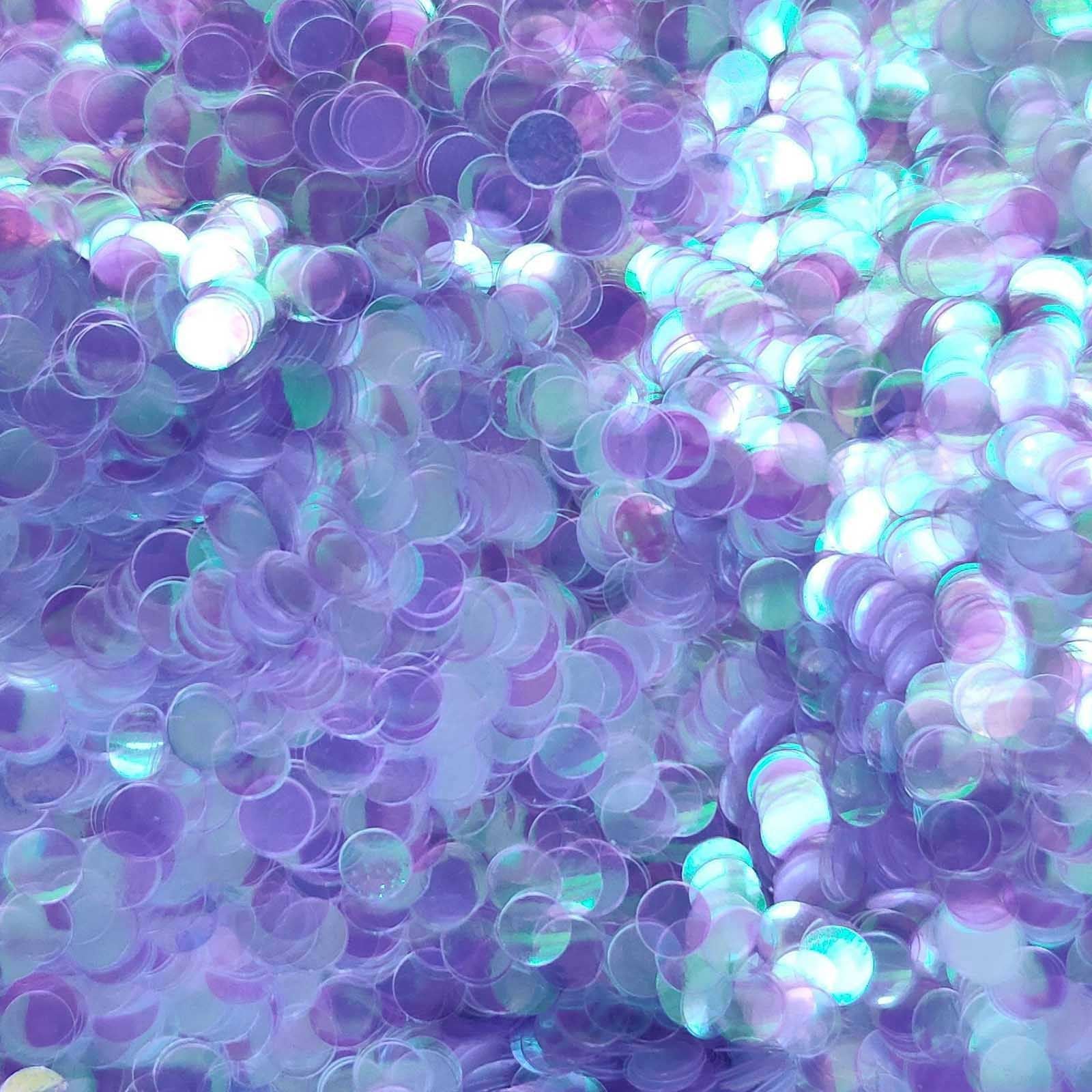 Glitter Elements - Iridescent Lavender - 3mm Dot