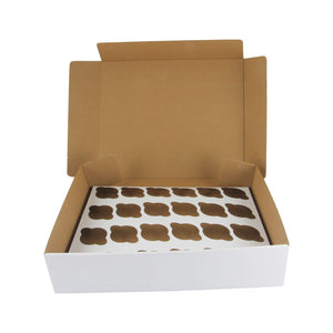 24 Hole Tough Corrugated Cupcake Boxes