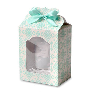 Tall Windowed Mini Gift Box with Bow Top