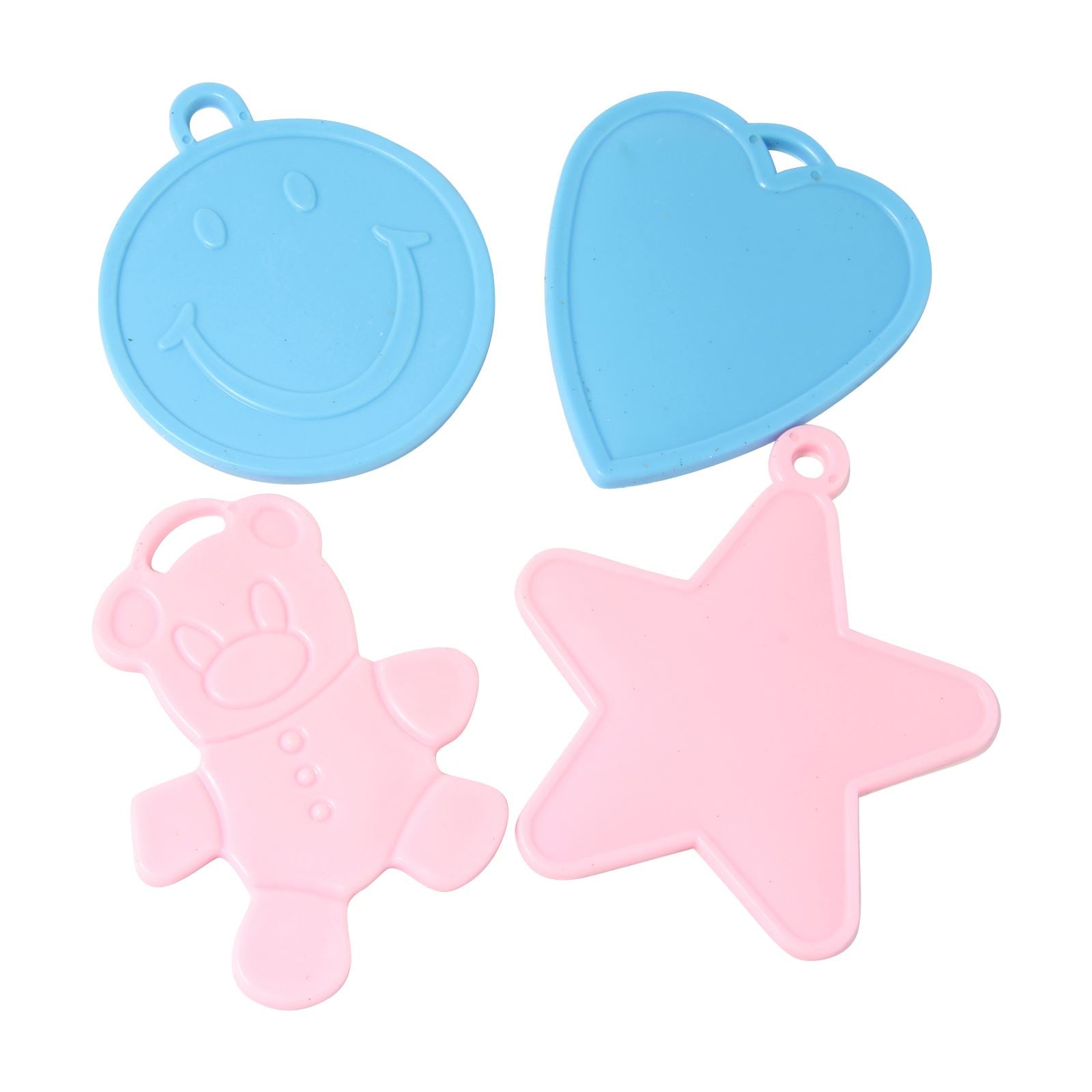 Blue and Pink Baby Shower Balloon Weights