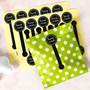 Sticker Sheets - Black Lollipop Sealing Sticker