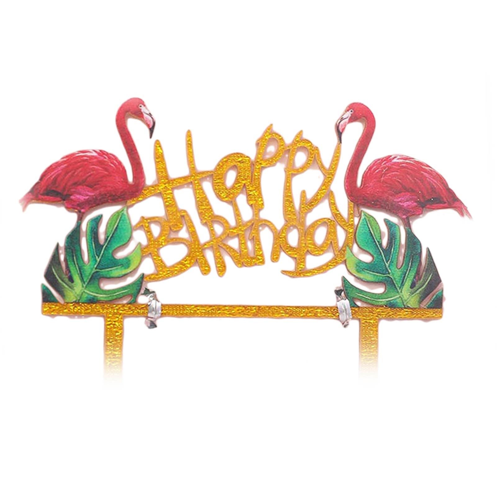 Premium Large Printed Cake Toppers