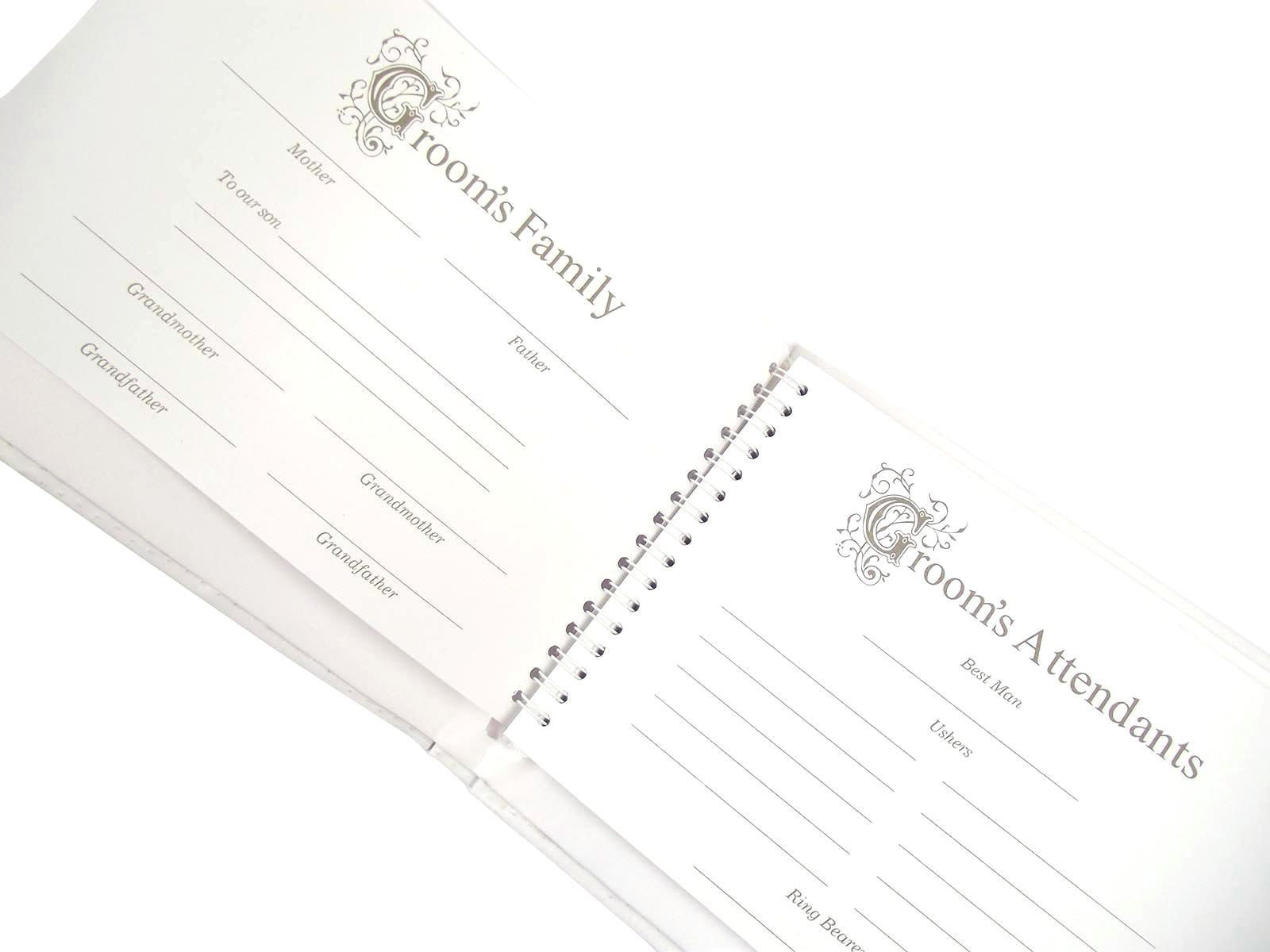 Premium Wedding Guest Book