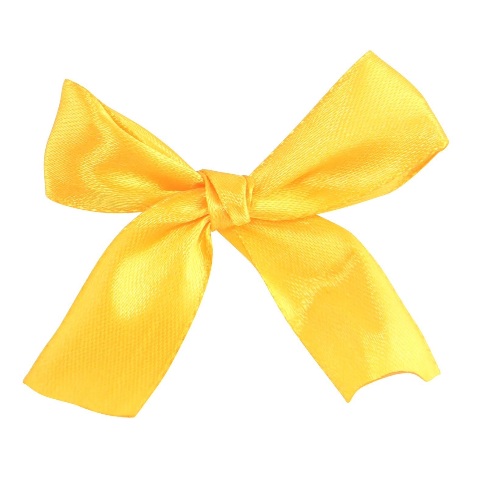 14x Packs 20mm Satin Ready Made Bows - Pack of 25 bows - Set of 13 Colours