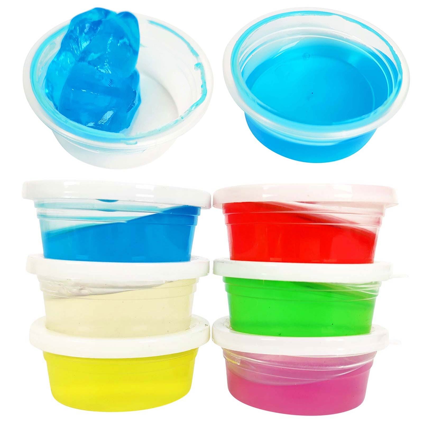 Set of 6 Jelly Slime Pots