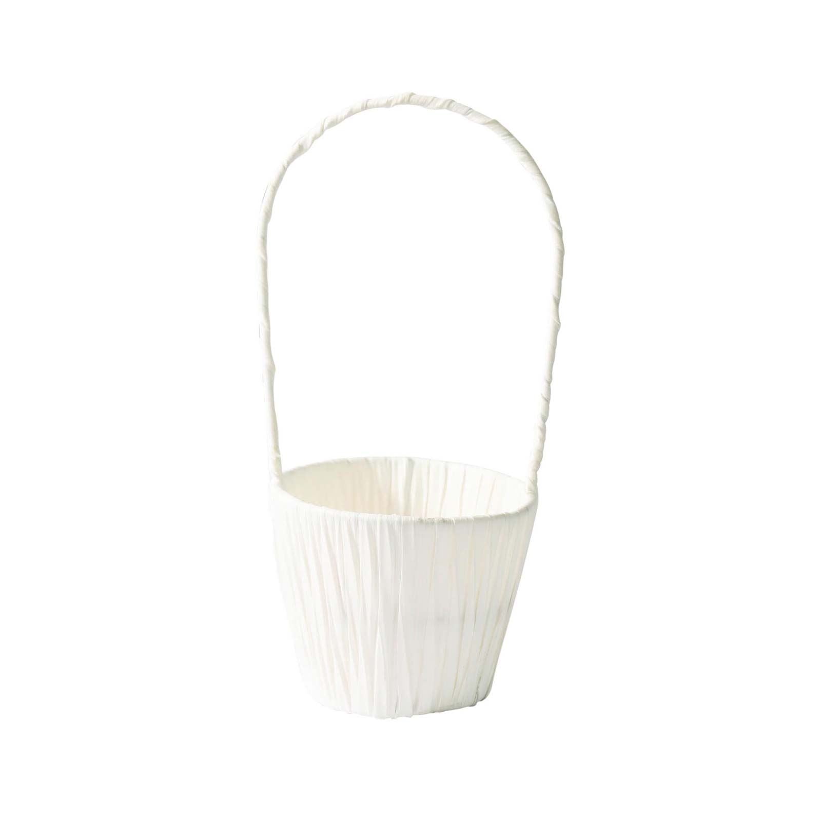 Steel and Hessian Tall Handle Baskets
