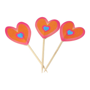 Party, Loveheart & 'Its A Girl' Cupcake Toppers
