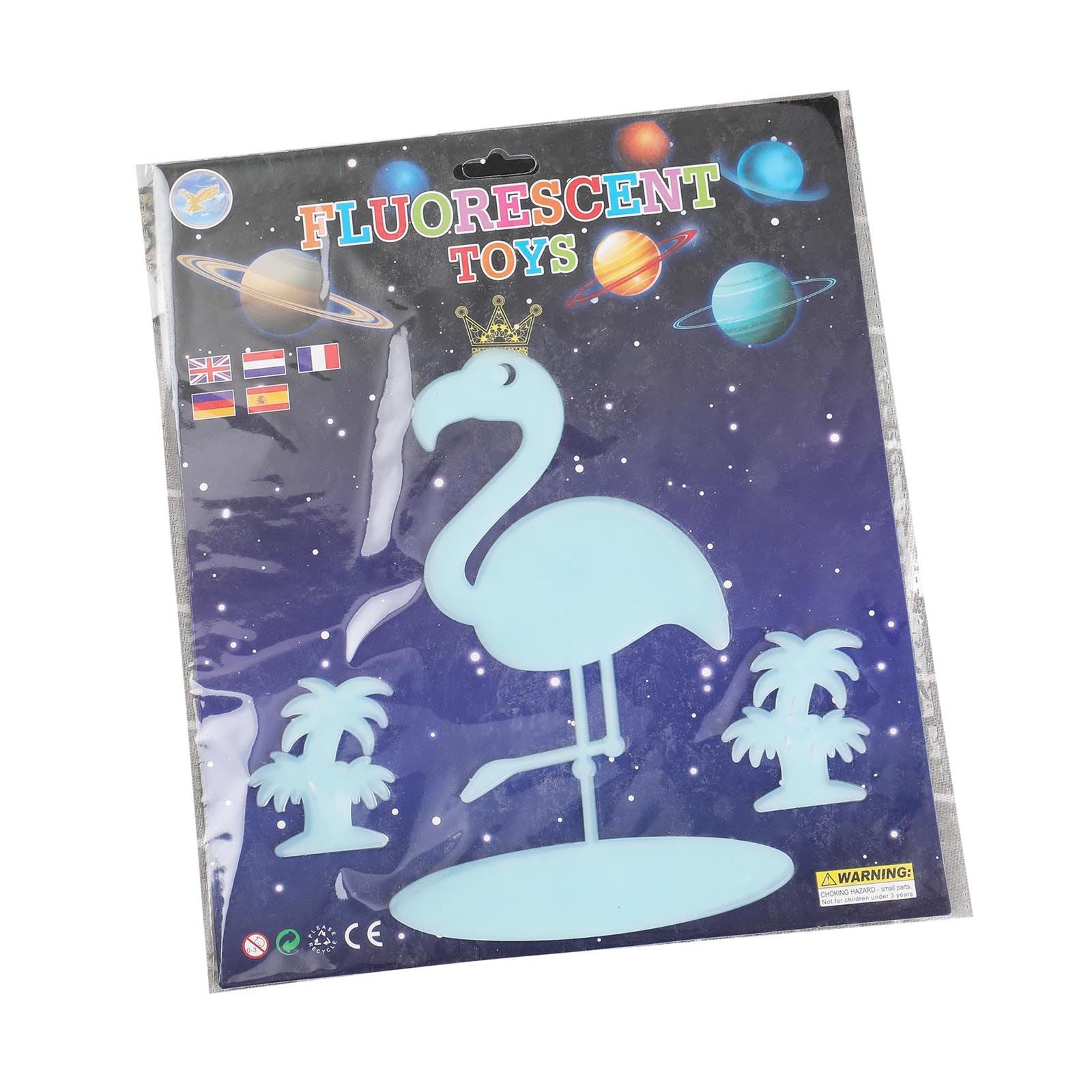 Large Glow In The Dark Reusable 3D Stickers