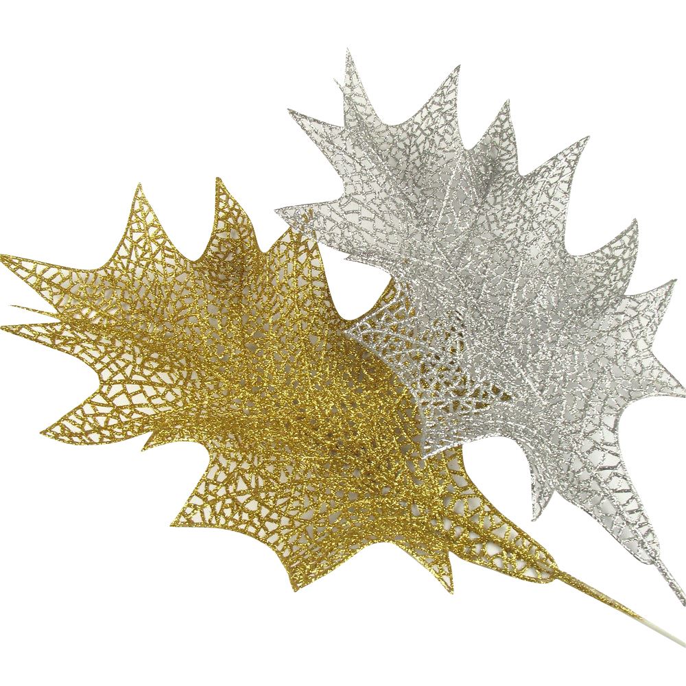 50cm Claw Glitter Leaves