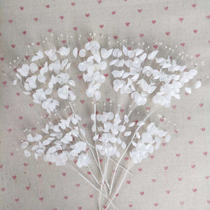 White Artificial Babys Breath Flower Accessories