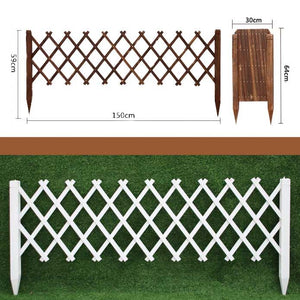 Deluxe Trellis Fence with Posts