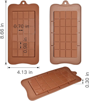 Chocolate Bar Block Silicone Mould