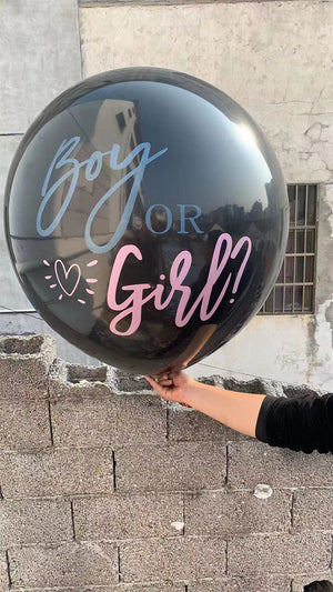 Giant 36" Gender Reveal Balloon with Confetti