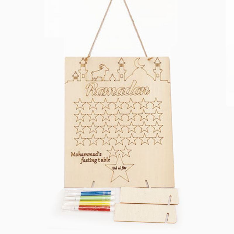 Personalised Ramadan Countdown Calender Board