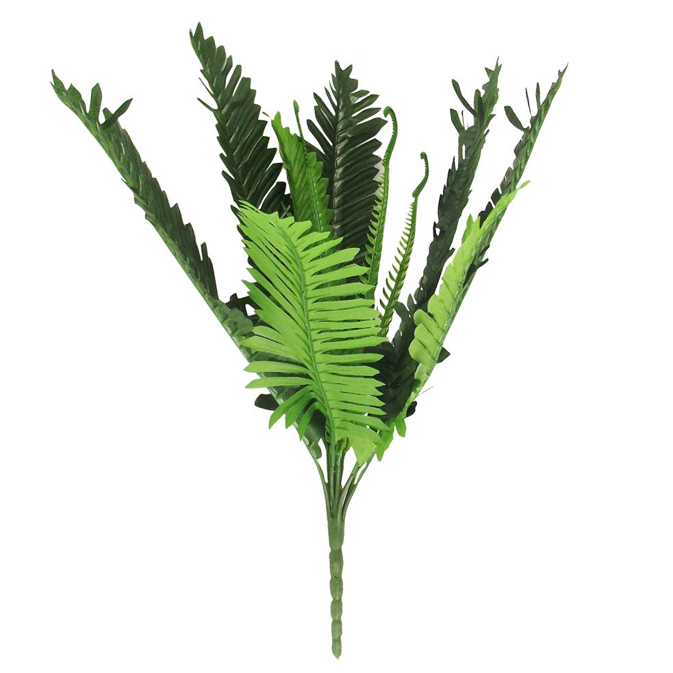 Boston Fern Bush with 12 Leaves