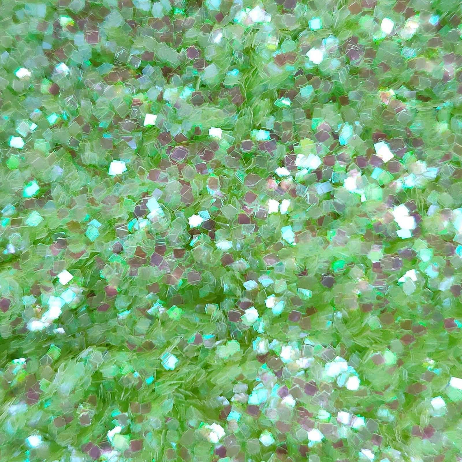 Glitter Elements - Iridescent Apple - 1mm Square