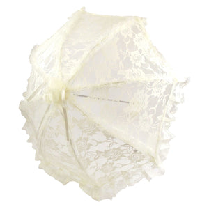 Cotton Lace Wedding Umbrella