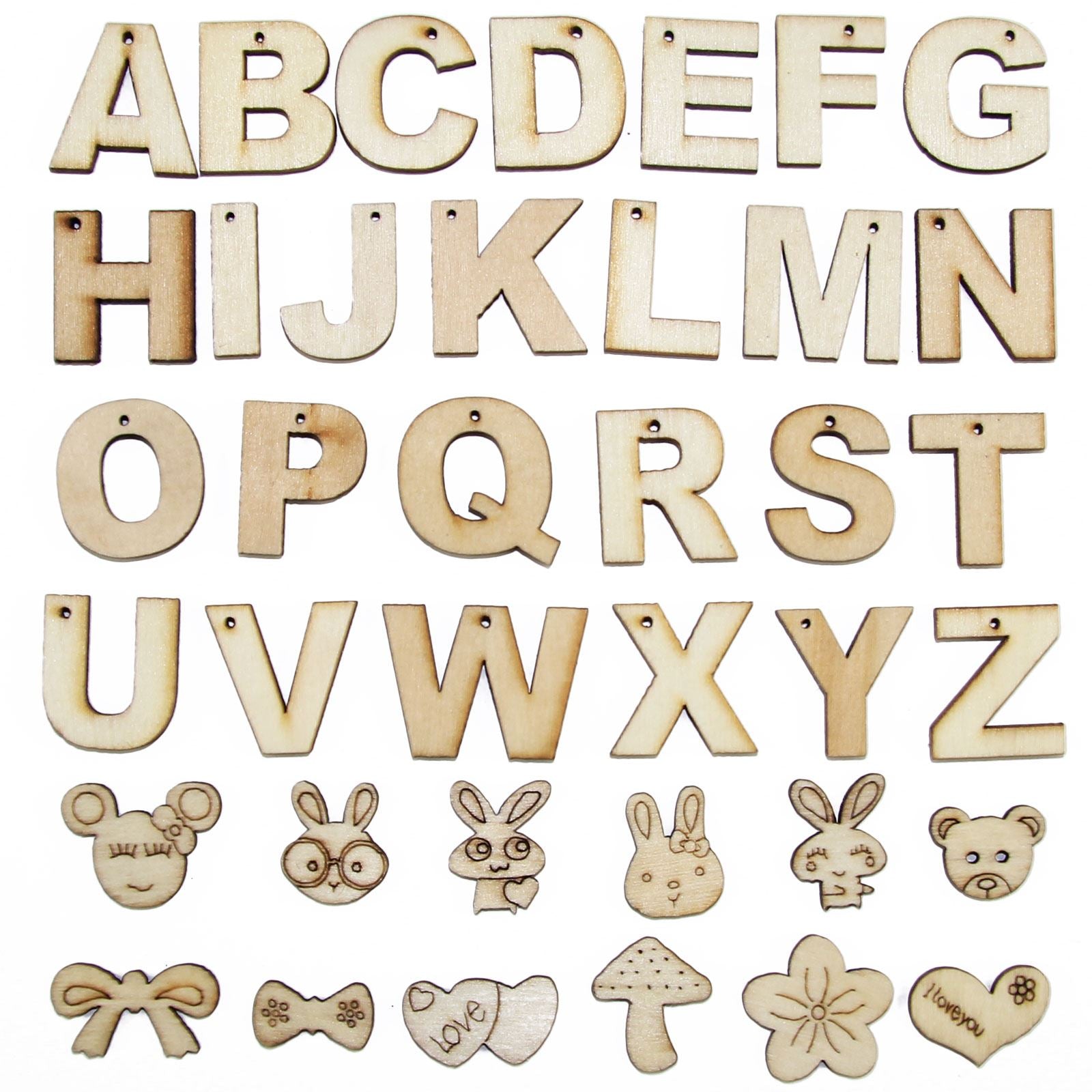 Small Thick Mini Alphabets
