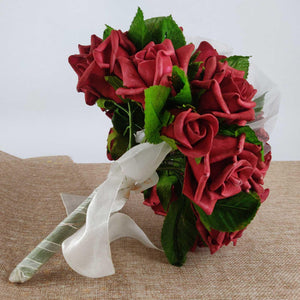 Shabby Chic Rose Voile Bouquet