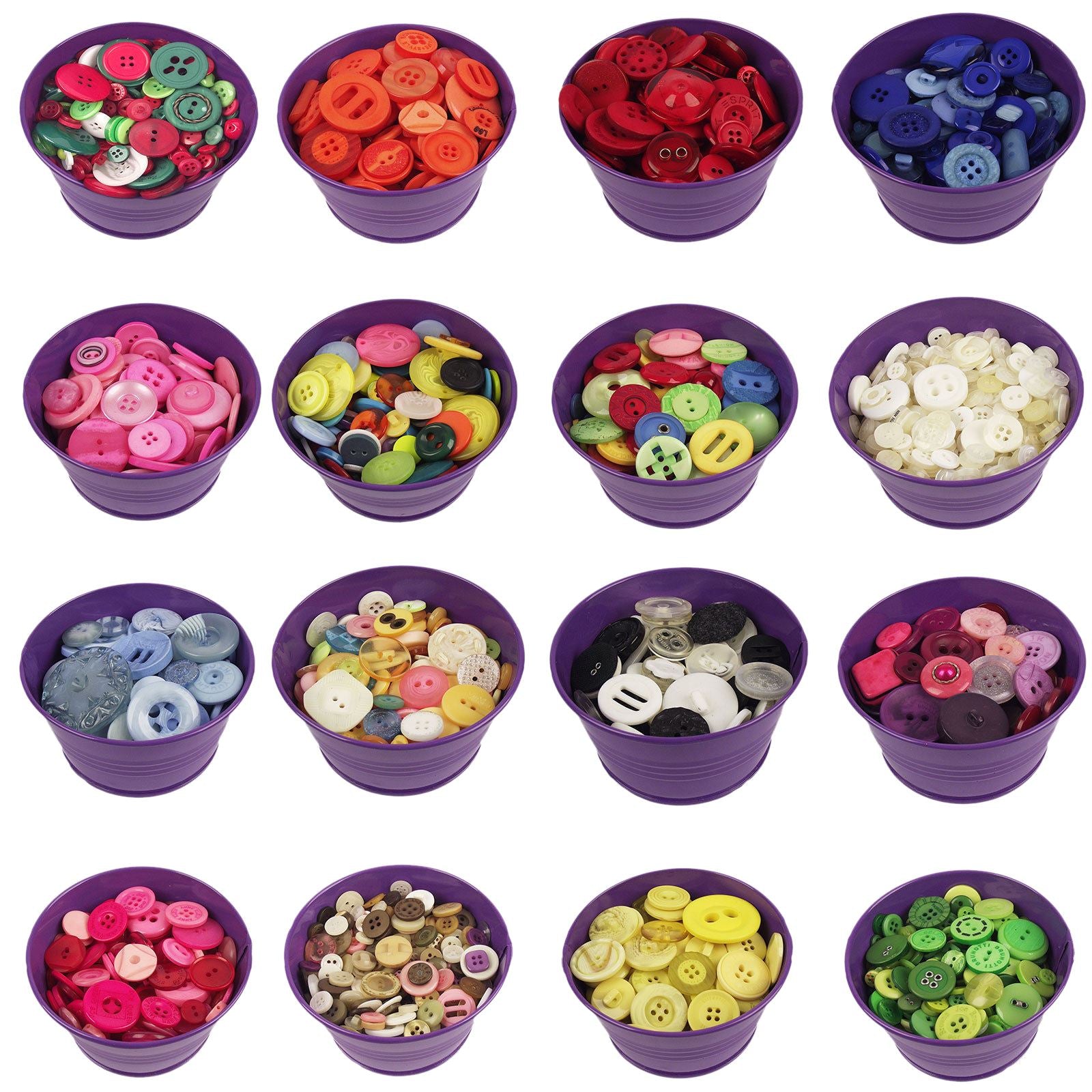 250 Grams Assorted Buttons
