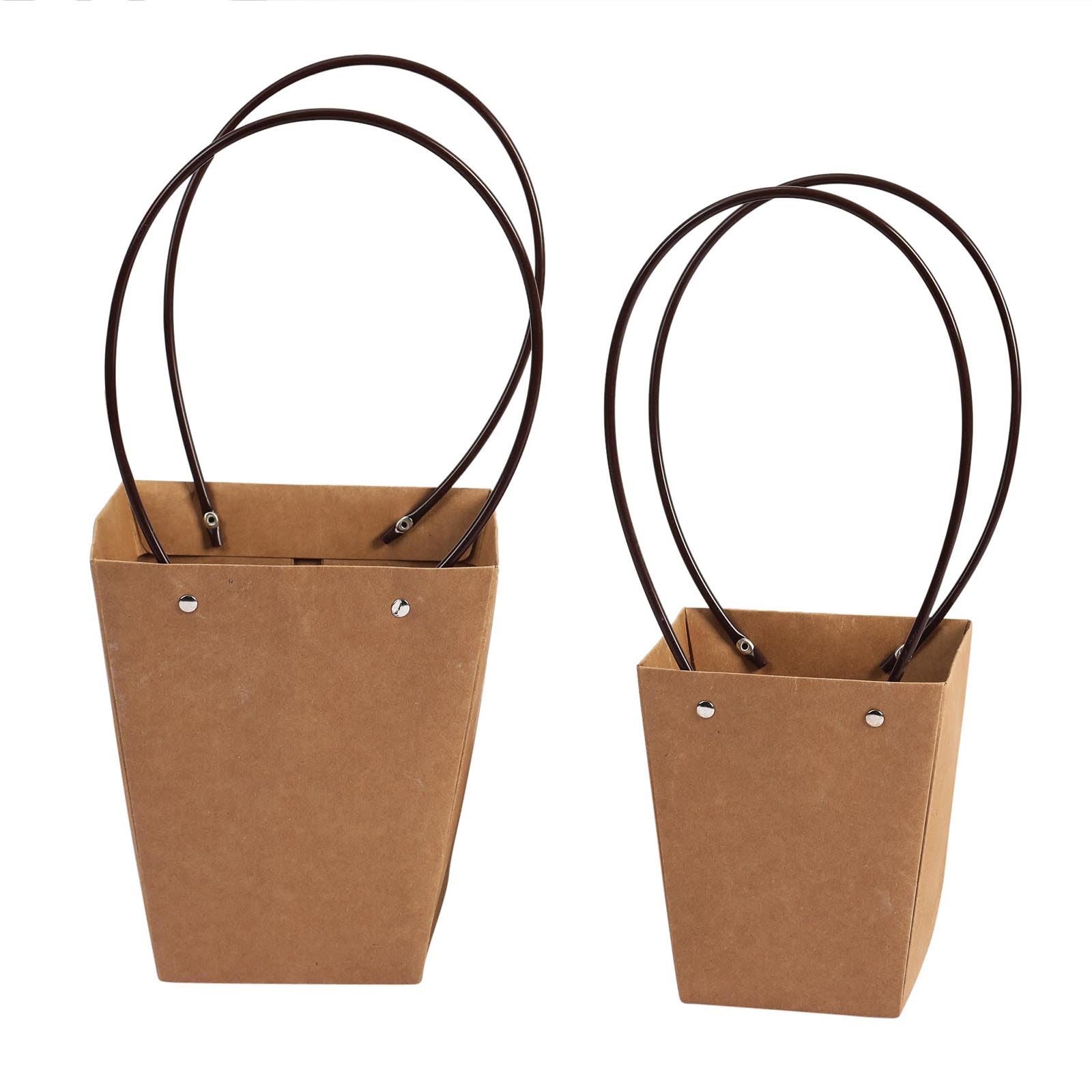 Rope Handled Waterproof Kraft Gift Bags