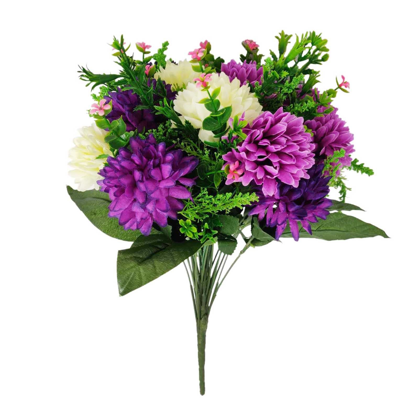 Large Spiky Mum Bush Bouquet